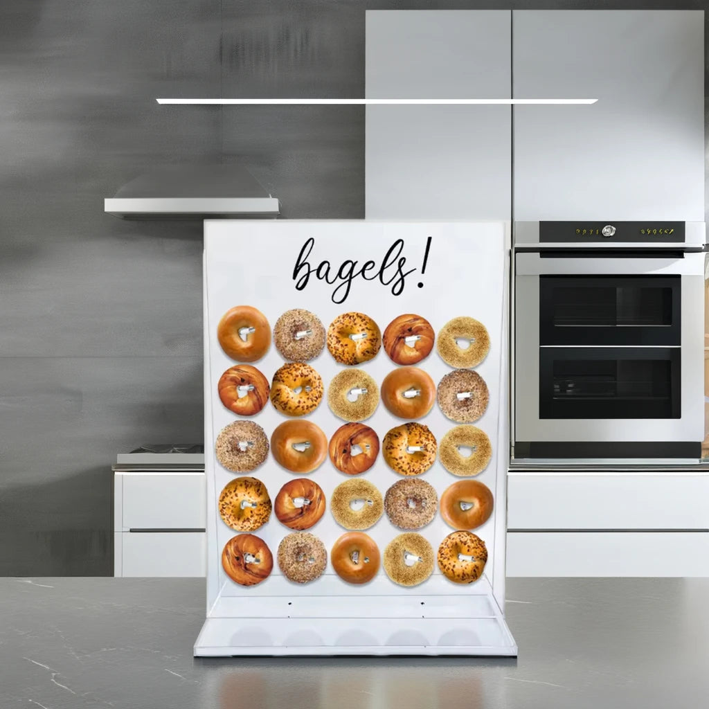 Custom Acrylic Donut Wall Holders Modern Doughnuts Bagels Table Display Stand for Wedding Party  Decoration
