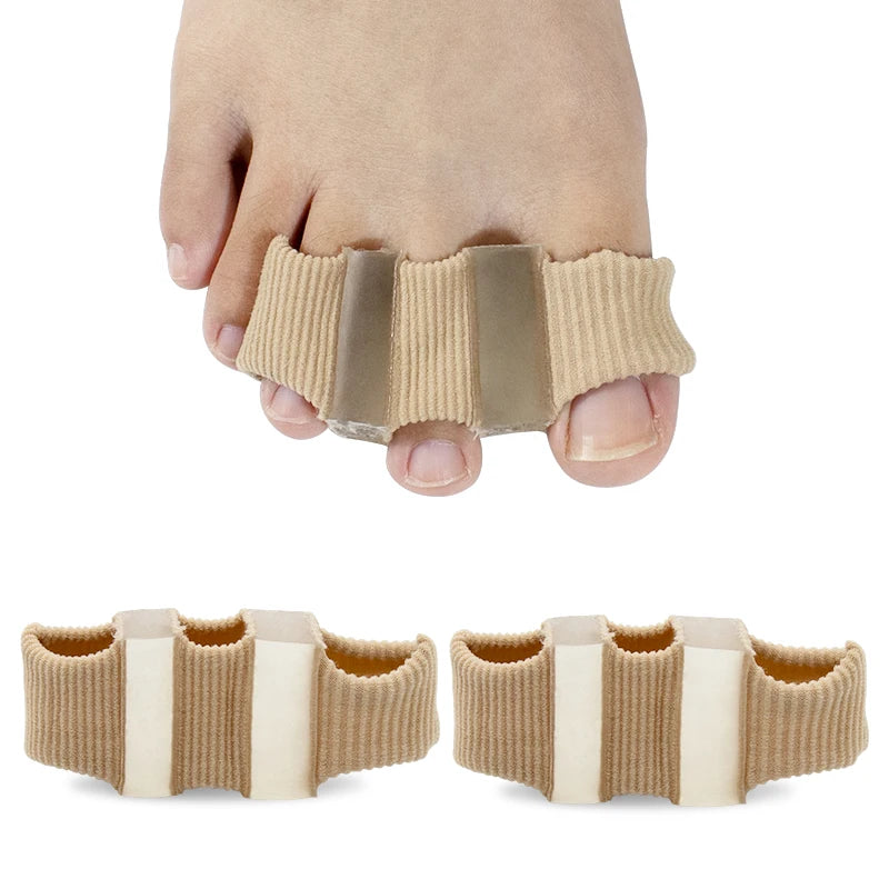 2025 New Arrival Premium Hammer Toe Straightener 3-Loop Elastic Bunion Corrector for Hallux Valgus Foot Alignment Support