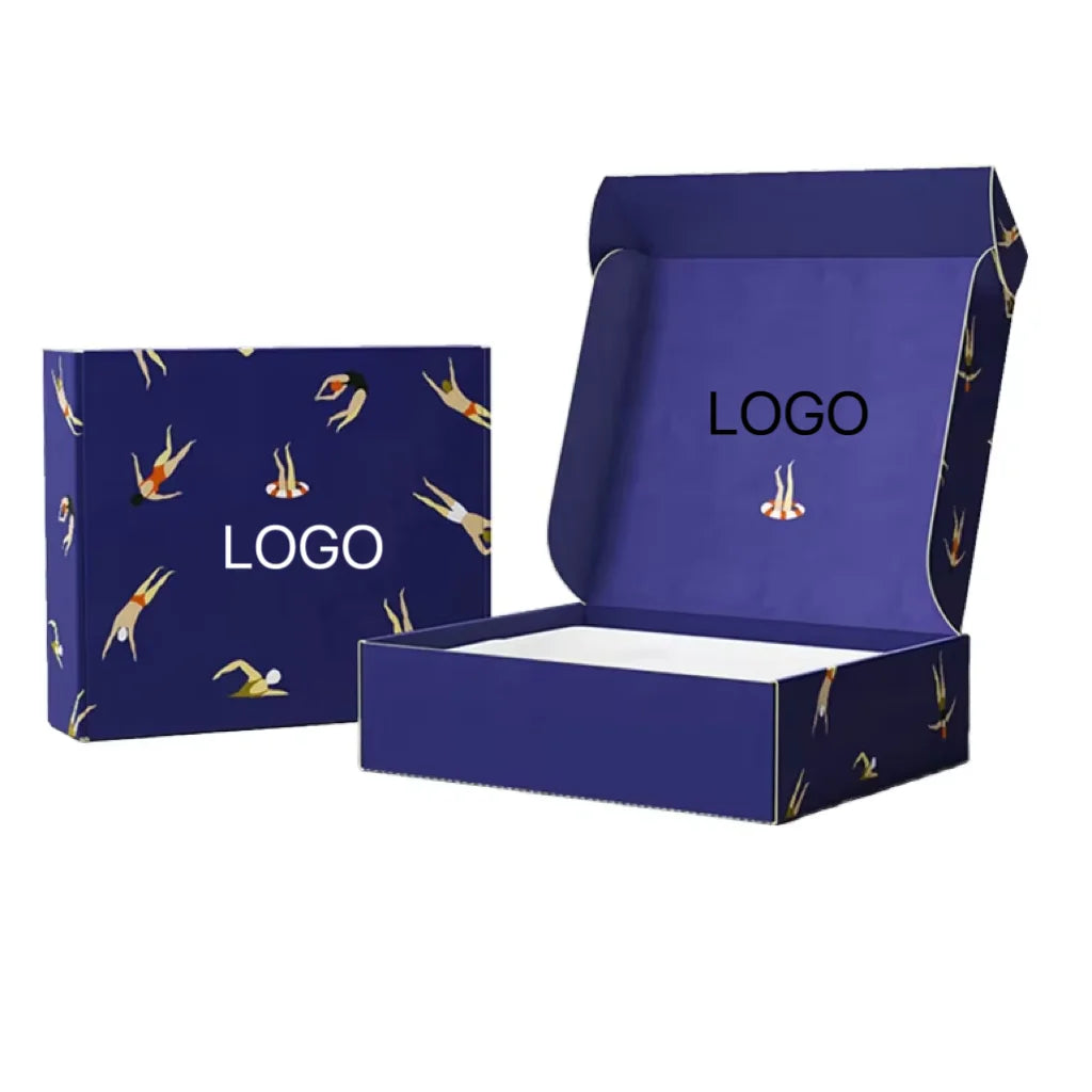 Free Design Custom Logo Eco-friendly Black Paper Mailer Box Matt Lamination Sponge Lining Recyclable Magnetic Closure for