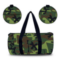 Unisex Camouflage Design Print Gym Bag Custom Logo Duffle Bags for Teens Unique Fitness Accessories
