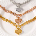 Fashion Heart-Shaped Custom LOGO Blank Bracelet & Bangle Elegant & Stylish Accessory for Men and Women