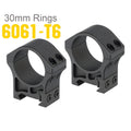 Ohhunt OEM 1 Inch Center Height Scope Mount Bracket 6061-T6 Hard Coat Anodized 30mm Scope Rings Hunting