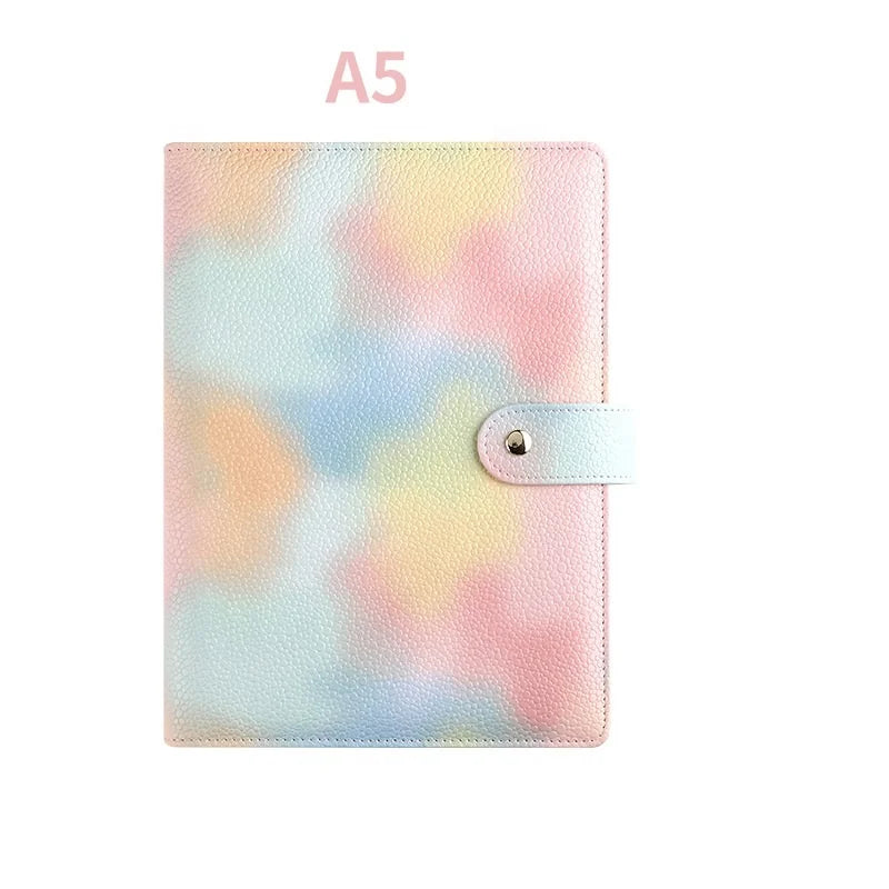 2024 Spiral Bound Fabric/PP Cover Budget Planner Monthly Finance Organizer Custom Money Organizer for Cash Budget Wallet