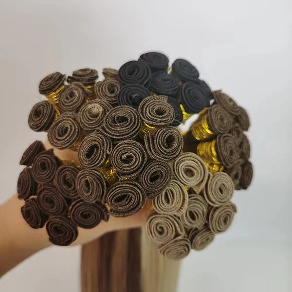 Ready to Ship Best Selling 40-Inch I-Tip Hair Extensions - Natural Straight Weave Pre-Bonded Real Human Hair Cuticle Aligned I