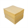 Oilspillpro CHA-P0200 100pp Meltblown Yellow Hazmat Absorb Mat Industrial Spill Absorb Sheet Chemical Absorbent Environmental