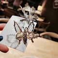 2025 Hot Sale Sen Series Metal Hairpin Gold Butterfly Clip Bangs for Girls Sweet Style Hair Accessories
