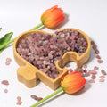 Wholesale Bulk Purple Rose Quartz Chips Polished Tumbled Stones for Meditation Fengshui Ornaments Healing Crystal Gravels