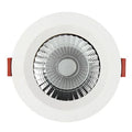 VOC COB Recessed LED Downlight Aluminum Alloy Adjustable Dimmable IP20 120 Beam Angle 10W-30W Modern Design for Living Room
