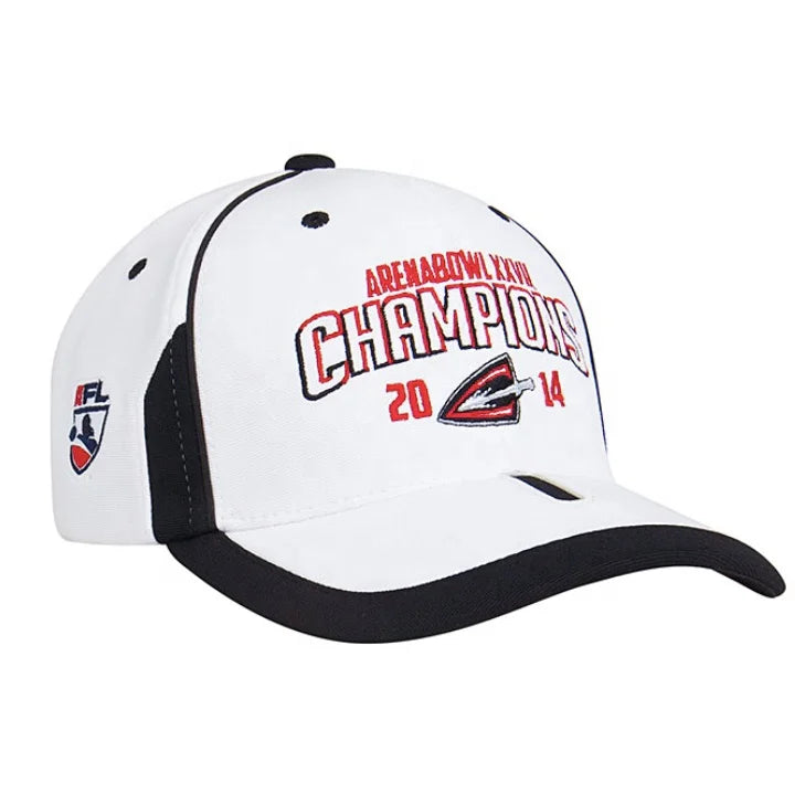 Custom 6-Eyed Flex-Fit Structured Baseball Cap with 3D Embroidery Gold Copper Buckle Striped Pattern Four Seasons Use