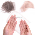 Wholesale 13x4 4x4 5x5 6x6 Inch Professional Hair Tools Lace Frontal Wig Hairnets Swiss Lace Closure Net for Making Lace Wigs