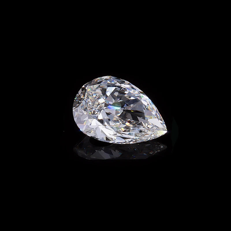 Starsgem 1 Carat Pear Cut HPHT Lab Grown Diamond D E VVS VS Grade Loose Lab Diamond With IGI Certificate