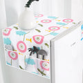 New Kitchen Waterproof and Dustproof Cover Microwave Oven Cover Cloth Refrigerator Hanging Bag Refrigerator Dust Cover