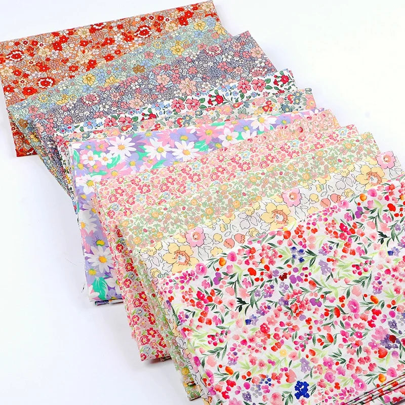 New Design Digital Breathable Floral Printed100% Cotton Poplin Fabric for Garment