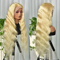 Best Price 613 Blonde Straight Lace Front Human Hair Wig 13x4 Transparent HD Brazilian Virgin Human Hair Wigs for Women