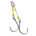 High Carobon Stainless Steel Double Fishhooks/hooks Fishing