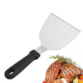 Stainless Steel Teppanyaki Spatula With Plastic Handle Griddle Scraper Kitchen Accessories Non Stick Pizza Shovel