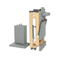 Home Use Portable Maple Wood Pilates Train Durable Green Folding Pilates Reformer Bed