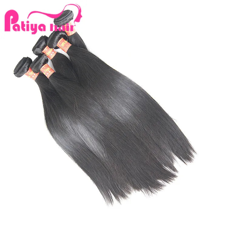 Hot Selling Products 2024 Silky Straight Human Hair 100 Bundles Machine Double Weft Raw Original Brazilian Hair Extensions 12a