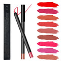 Hot Selling Professional 23 Colors Creamy Lipliner Pencil Privae Label Long Lasting Vegan High Pigment Lip Liner