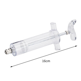 50ML Plastic Steel Veterinary Oral Syringe for Animal Injection and Bird Feeding High Accuracy