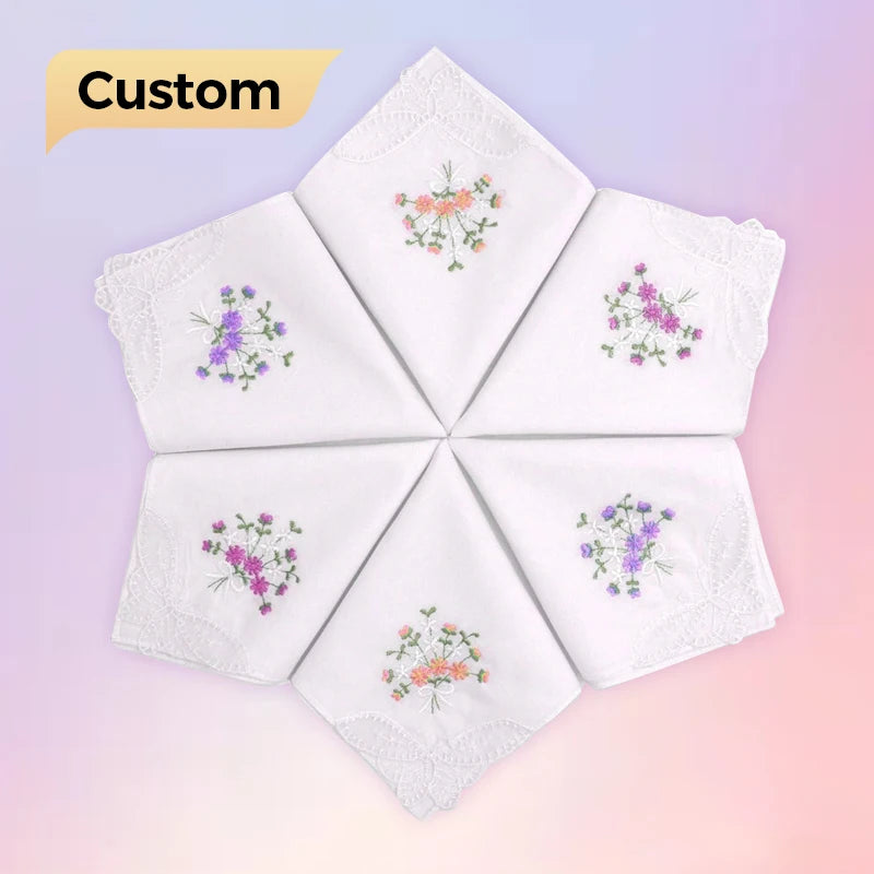 Unisex Cotton Microfiber Handkerchiefs Customizable Colors Multifunctional Printed Head Scarf for All Seasons Ladies