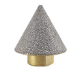 Tranrich Vacuum Brazed Diamond Finger Milling Beveling Tile Drilling Bits for Granite Milling Cutter