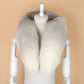 Natural fox Hair Classic Dyed fox Tail Scarf Autumn Winter Men's and Women's Neck Warm Collar Fashion Fur Collocation
