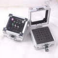 TSZS Wholesale Empty 25 Holes Professional Grinding Head Collection Holder Empty Box High Quality Nail Drill Bit Holder Case