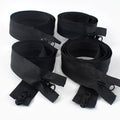 For A1-2 5# DIY Clothing Parts Zip Tape Accessories Black Tracksuit Jacket Double Open-end Eco-Friendly Nylon Waterproof Roll