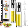 Factory Wholesale Baking Cooking BBQ Stainless Steel Food Glass Bottle Brush Funnel Silicone Sweep Kitchen Tool Set Oil Sprayer