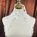 White Cotton Bridal Milk Silk 3D Embroidery Decorative Lace Edge Trim Ribbon for Wedding Applique Diy Lace Sewing Crafts