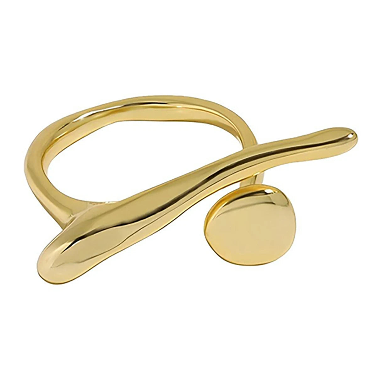 Unique Simple Adjustable Geometric Ring Womens Statement Irregular 925 Sterling Silver Custom Fine Designer Jewelry Wholesale