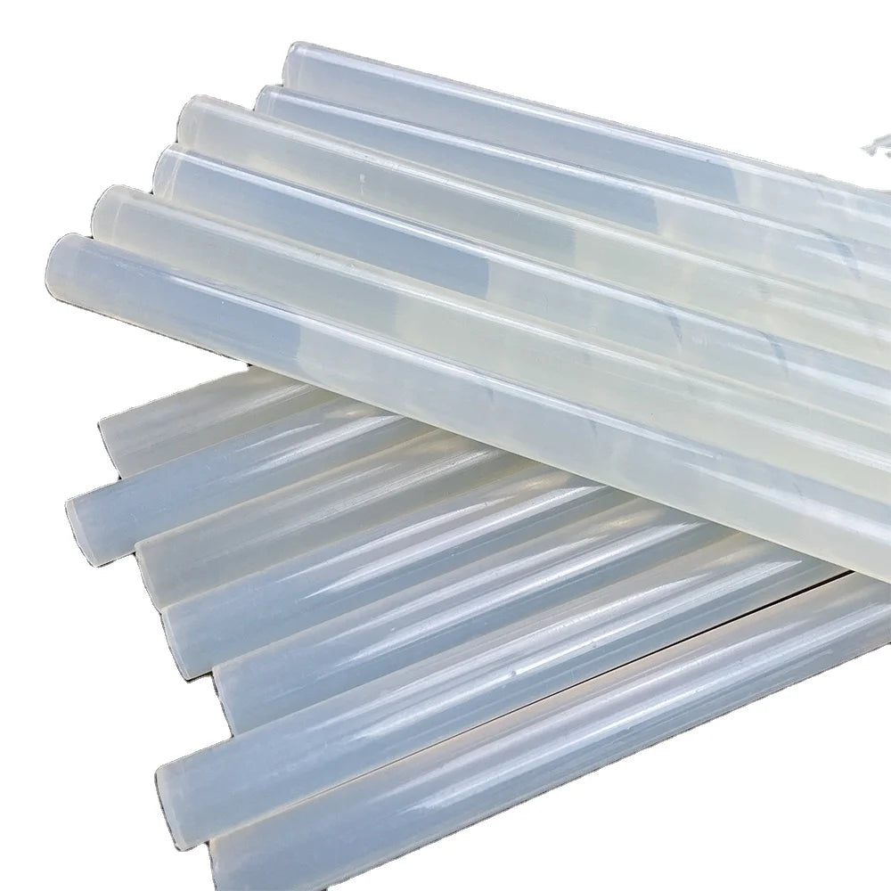 Transparent EVA Hot Melt Adhesive Stick 7mm 11mm for Wood Paper Metal Fabric Bonding Strong Transparent EVA Glue Stick