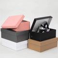 Custom Corrugated Cardboard Foldable Folders Packaging for Sneakers Socks Fur Recycled Materials CMYK/Pantone Matt Lamination