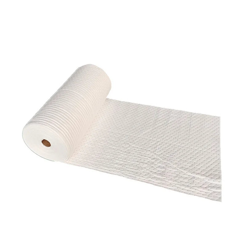 OOA-R0200 OilspillproLightweight 2mm Sponge PP Chemically Oil Absorbent Roll for Workshops Eco-Friendly Made in Jiangsu