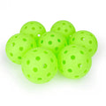 74MM TPE Green Pickleball Balls 40 Holes 25g for Outdoor Sports