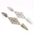 Vintage Elegant Women Girls Cardigan Sweater Pin Retro Shawl Brooch Clips for Wedding Children's Winter Scarf Clasps Shirt Dress