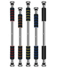 CW PLB008 Low Price Portable Easy Install Stainless Steel Gym Pull Bar 200kg Load Capacity 62-200cm Adjustable for Door Wall