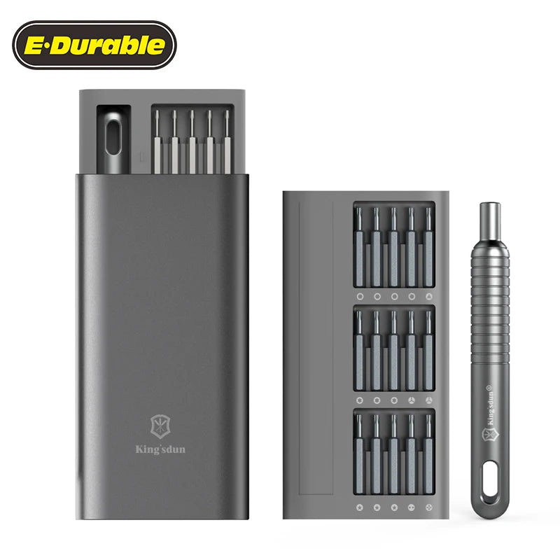 Premium E-durable 31 in 1 Screwdriver Kit Portable Precision Electronic Maintenance DIY Repair Screwdriver Sets