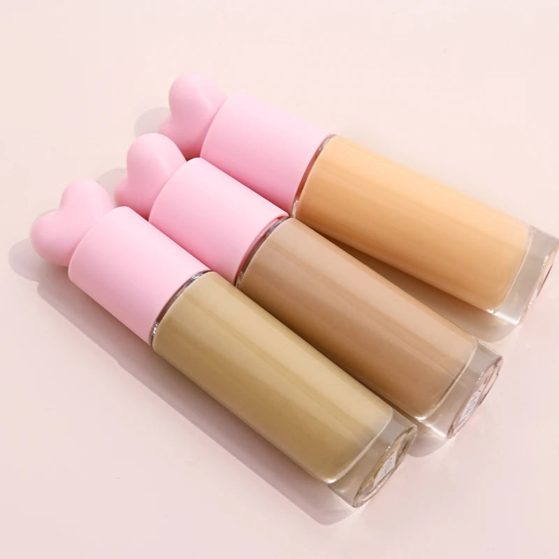 Long-Lasting Natural Liquid Foundation for Oily Skin Private Label Concealer with Oil-Control Feature Matte Waterproof Solution