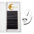Wholesale Professional Ellipse Flat Lashes Double Tip Split Flat Eyelash Extensions Split Tip Lashes