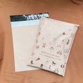 Biodegrade Custom Logo  Matte Peach Creamy Self Adhesive Tear Proof Plastic Shipping Bags  Mailing Bag Mailer for Clothing