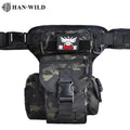 HAN WILD Outdoor Cycling Leg Bag Tactical Waist Bag Waterproof Bag