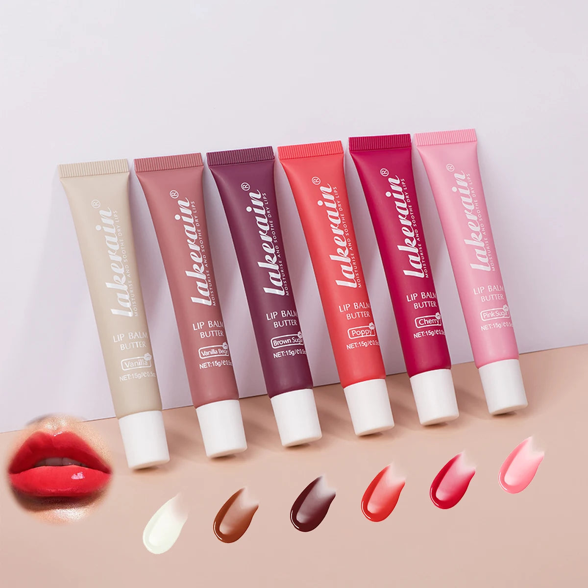 Waterproof Matte Lip Pencil Set Organic Moisturizing Cherry Pink Sugar Gloss Hydrating Shine Lip Glow Oil Sheer Tinted Makeup