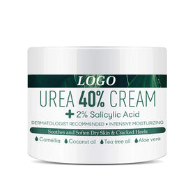 AiXin Private Label 40% Urea Cream 2% Salicylic Acid Moisturizing Softening Exfoliates Dead Skin Foot Callus Remover Foot Cream