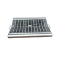 V-shaped Welded Metal Storm Drain Trench Cover Grating Mesh