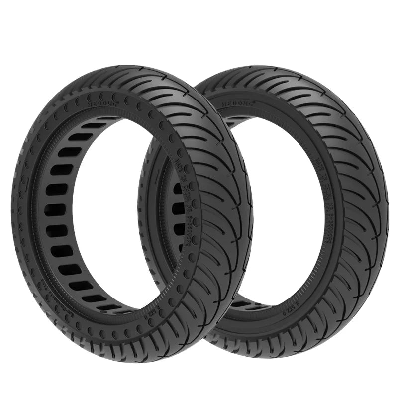 Nedong Electric 8.5 Inch Airless Black Line Honeycomb/Bihoneycomb Light Elastic Rubber Durable Solid Scooter Tire 8.5x2