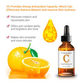 Natural 20% Vitamin C Serum Private Label   Collagen Anti Aging Wrinkle Whitening Facial Skin Care VC Serum in Stock