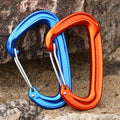 JRSGS 22kN Lightweight Climbing Carabiner Durable Aluminum Snap Hook for Hammock Camping Outdoor Safety Gear