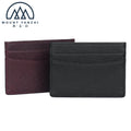 Custom Logo Hot Selling Slim Genuine Leather Cardholder Purse Card Sleeve Credit Card Holder Wallet